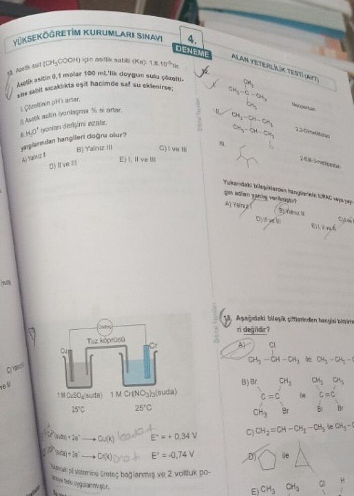 orbital ayt kimya branş denemeleri - Görsel 3