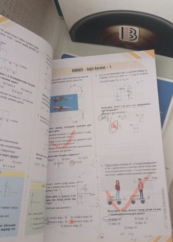 bilgi sarmal ayt fizik soru bankası - Görsel 3