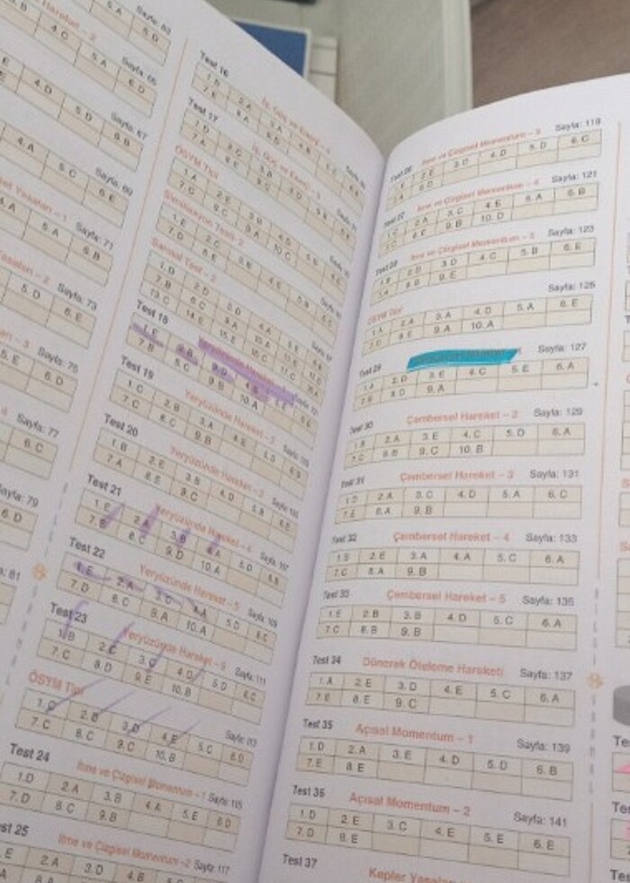 bilgi sarmal ayt fizik soru bankası - Görsel 4