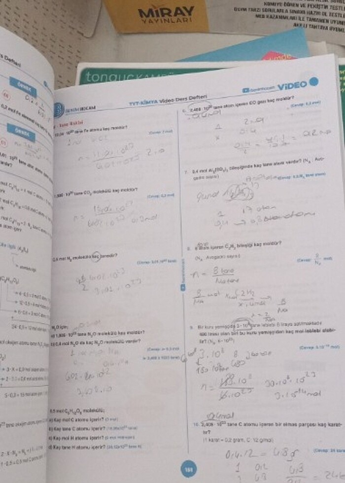 tyt benim hocam görkem şahin video ders defteri - Görsel 3