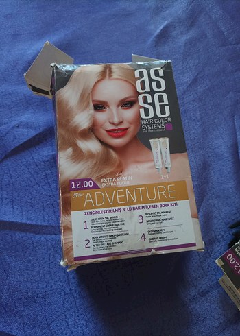 Adventure 12.00 Ekstra Platin Saç Boyası Seti - Görsel 3