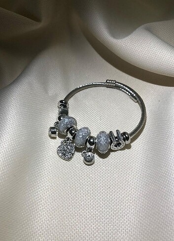 ÇELİK PANDORA BİLEKLİK 