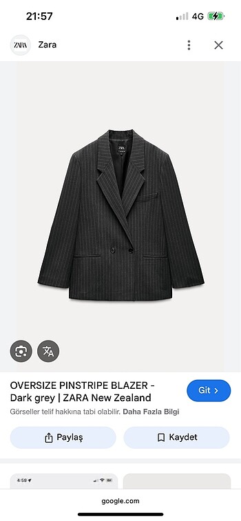 Zara blazer
