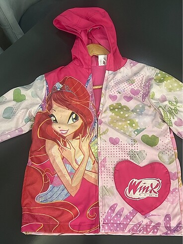 Winx kız çocuk yağmurluk