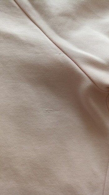 m Beden pembe Renk Detaylı pudra pembe kapşonlu sweatshirt esprıt marka