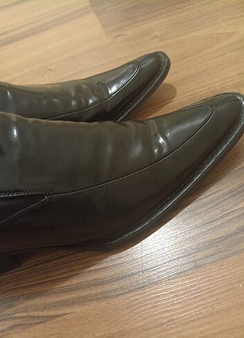 42 Beden siyah Renk Pierre Cardin erkek ayakkabı düğünde ve birkaç kez özel günlerde