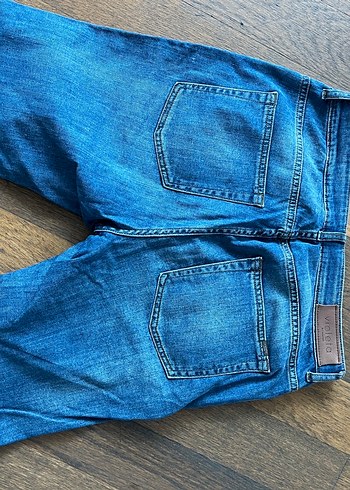 l Beden mavi Renk Mango Denim Şort