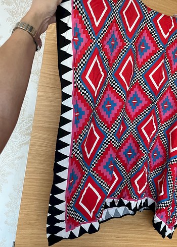 Mavi plaj elbisesi - Görsel 4