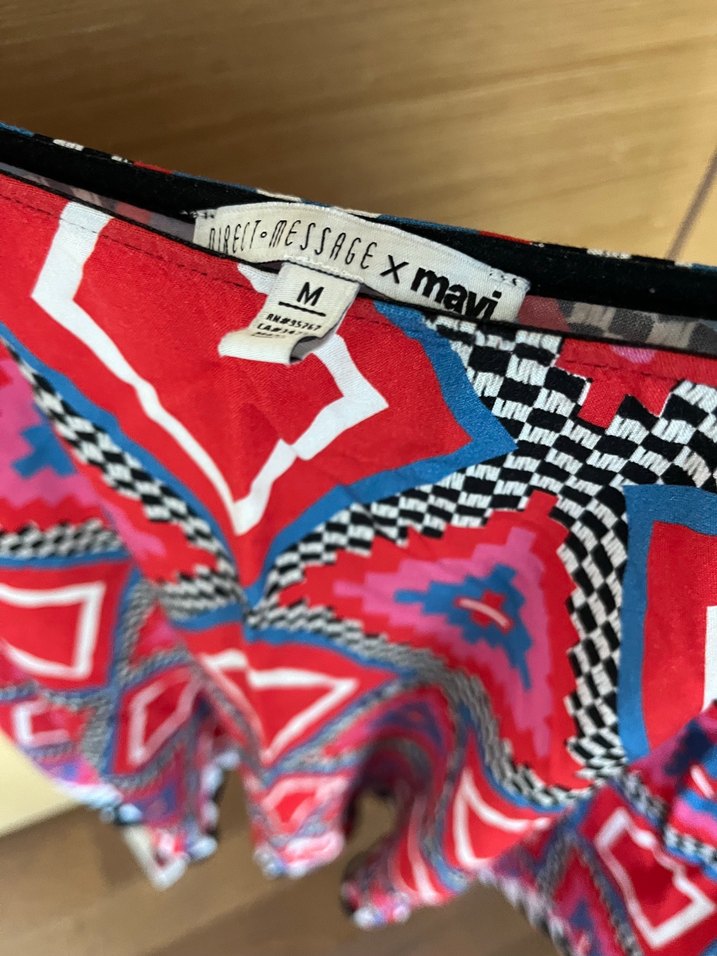 Mavi plaj elbisesi - Görsel 3