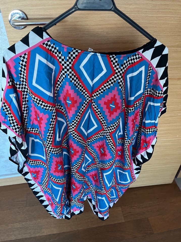 Mavi plaj elbisesi - Görsel 2