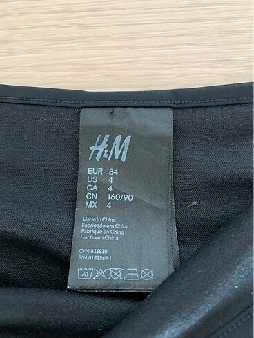 xs Beden siyah Renk H&M bikini altı