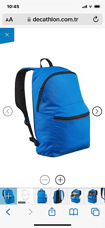 Decathlon sırt çantası