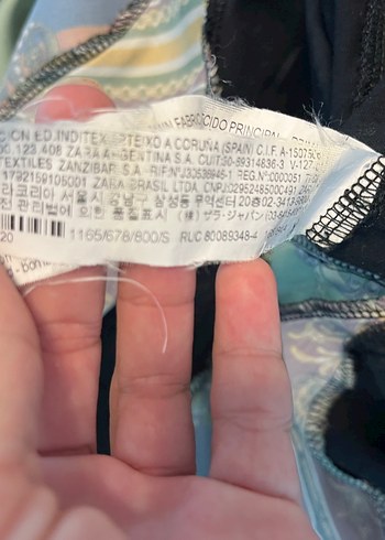 Zara Zara Çok Renkli Uzun Elbise