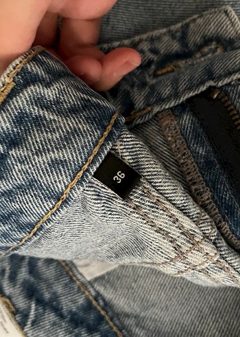 Trenyolmilla yırtık kot pantolon - Görsel 5