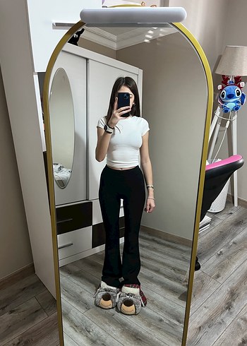 Kadın İspanyol Paça tayt - Görsel 2