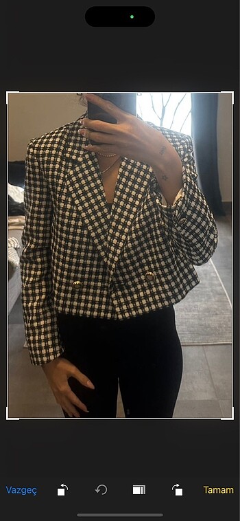 Zara Zara crop ceket
