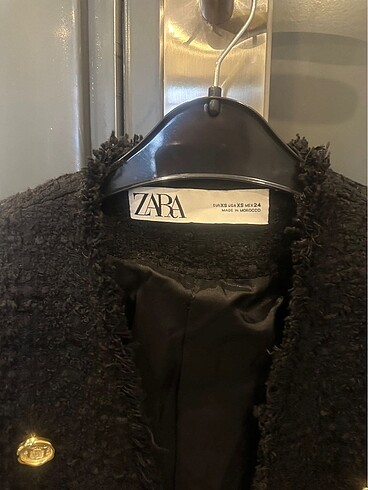 xs Beden siyah Renk Zara blazer
