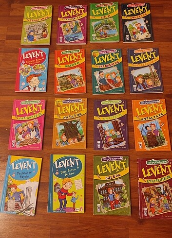 Levent Kitapları 16 adet