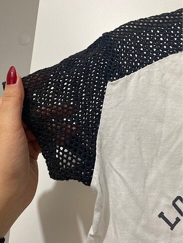 Koton Koton Sport S Beden File Detaylı T-shirt