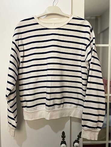 Çizgili Sweatshirt