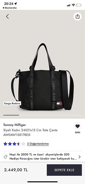 tommy hilfiger tote
