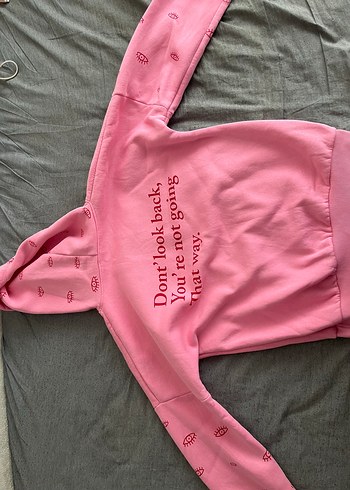 Trendyol & Milla Kapüşonlu Pembe Kadın Sweatshirt