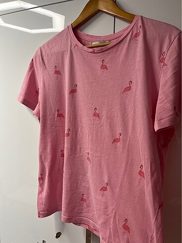 l Beden Flamingo detaylı bluz