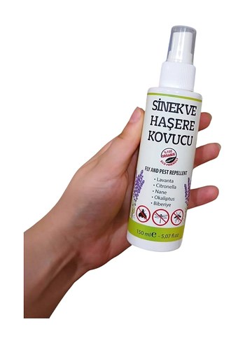 Doğal yağlardan Sinek ve Haşere Kovucu Sprey 150ml - Görsel 2