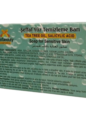 Çay Ağacı ve Salisilik Asit Yüz Temizleme Barı- Gözenek Karşıtı - Görsel 2