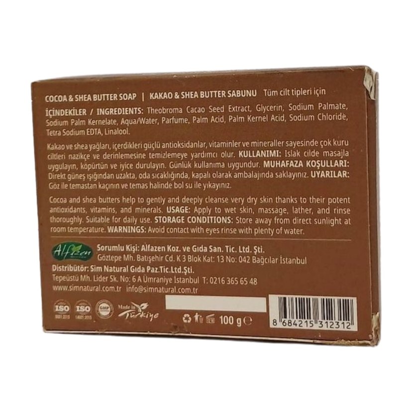 Kakao & Shea Butter Sabunu - Görsel 2