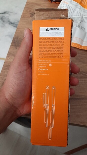  Beden turuncu Renk Orjinal GB bıçak 
