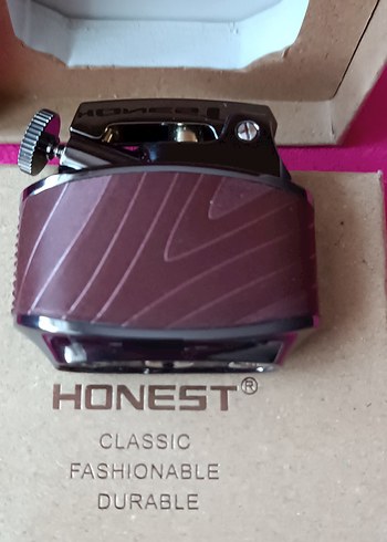 Bordo HONEST Çakmak Hediyelik