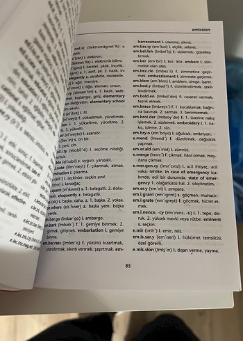 Redhouse İngilizce-Türkçe El Sözlüğü - Görsel 3