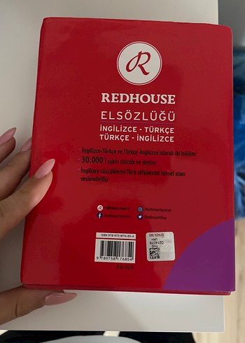 Redhouse İngilizce-Türkçe El Sözlüğü - Görsel 5