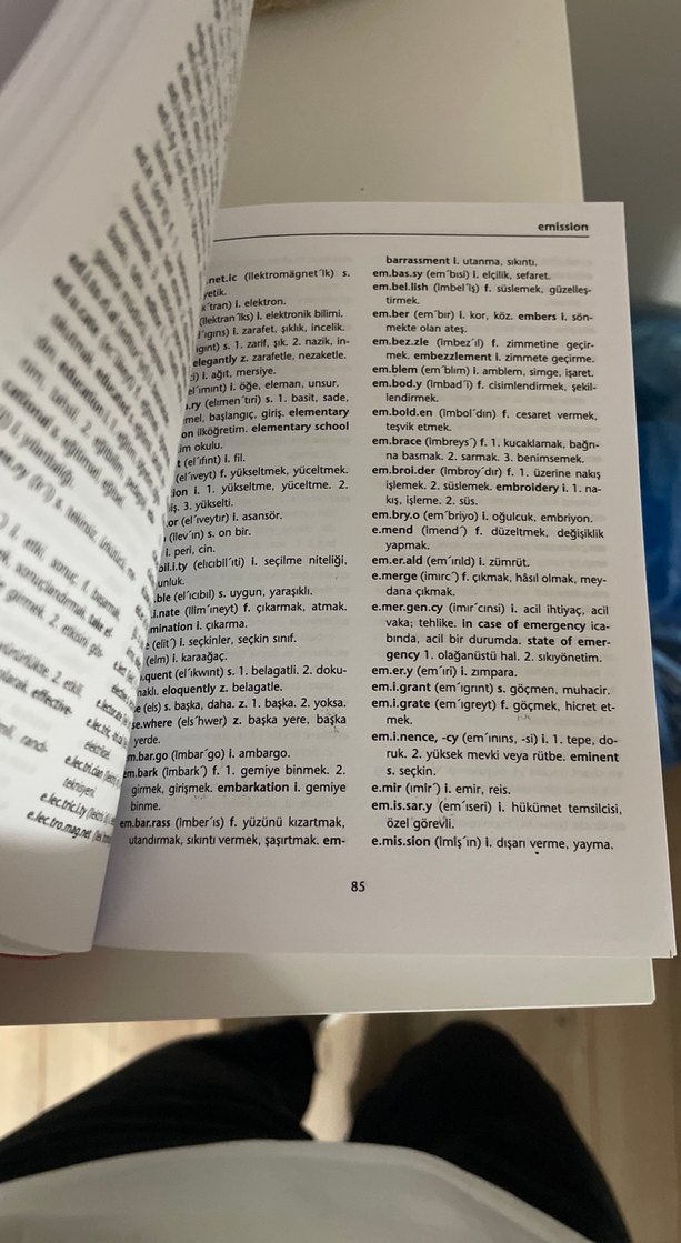 Redhouse İngilizce-Türkçe El Sözlüğü - Görsel 3