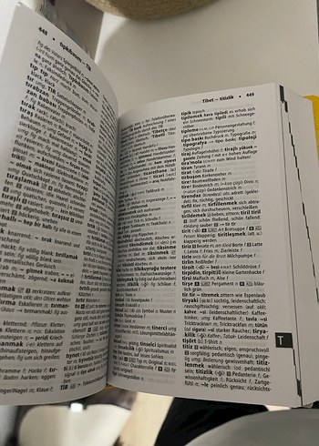 Langenscheidt Türkçe Almanca Cep Sözlüğü - Görsel 3