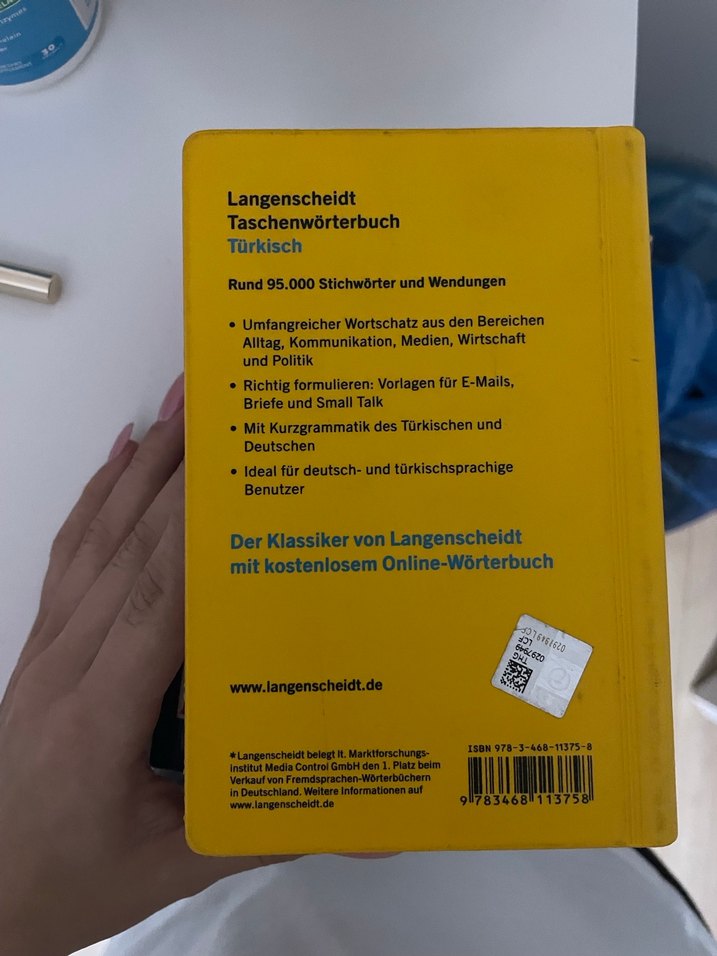 Langenscheidt Türkçe Almanca Cep Sözlüğü - Görsel 4
