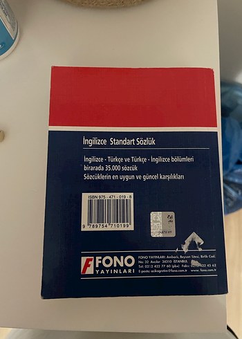 FONO İngilizce-Türkçe Standart Sözlük - Görsel 6