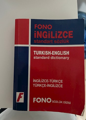 FONO İngilizce-Türkçe Standart Sözlük