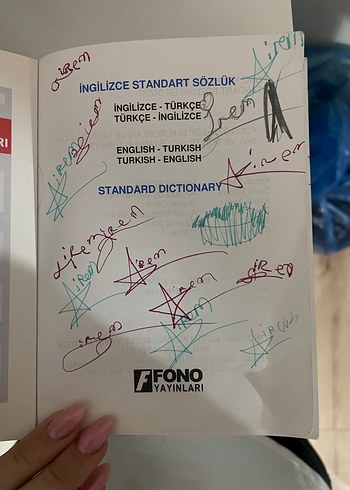 FONO İngilizce-Türkçe Standart Sözlük - Görsel 2