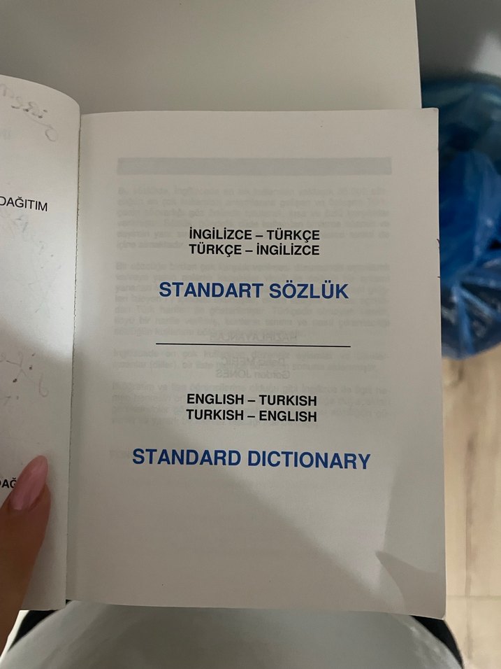 FONO İngilizce-Türkçe Standart Sözlük - Görsel 3