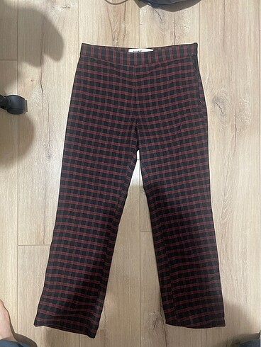 kareli kumaş pantalon