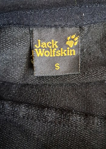 s Beden Jack Wolfskin Siyah Fermuarlı Erkek Sweatshirt