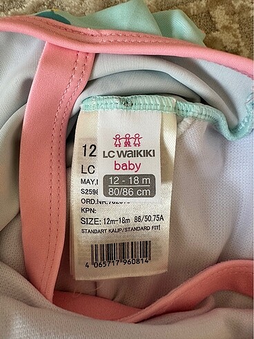 LC Waikiki Kız bebek mayo