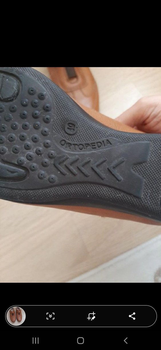 Bej Deri Kadın Klasik Dolgu Topuklu Ayakkabı - Görsel 5