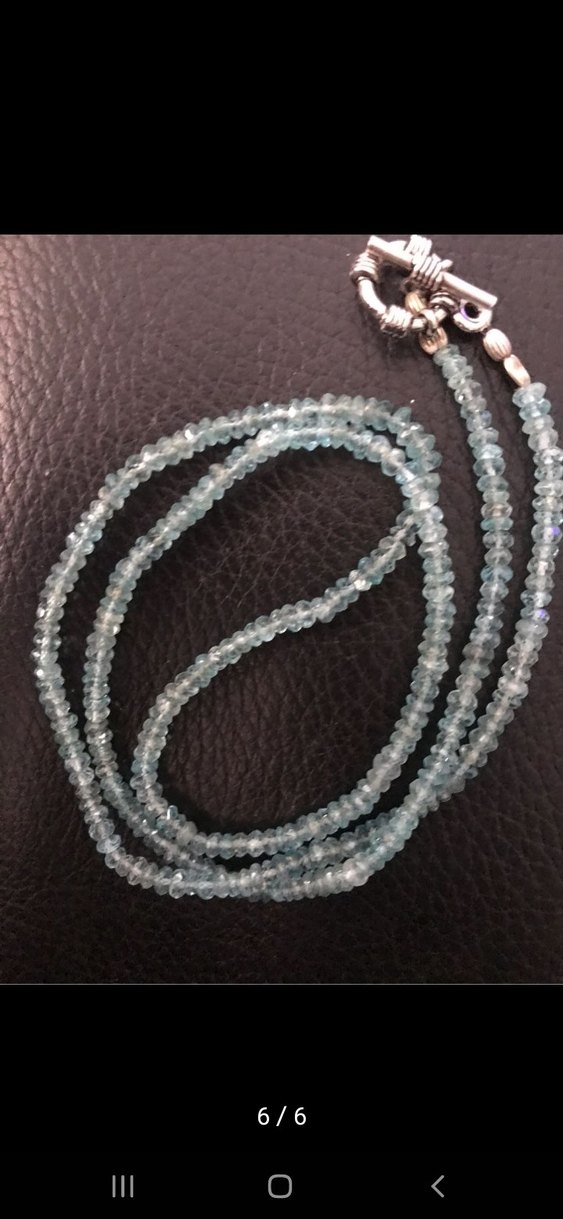 Aquamarin kolye - Görsel 3