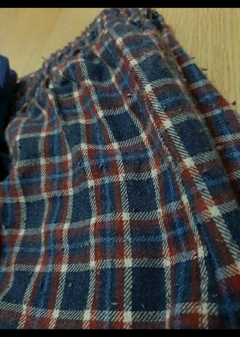 Erkek Mavi Düğmeli Uzun Kollu Pijama Takımı - Görsel 2