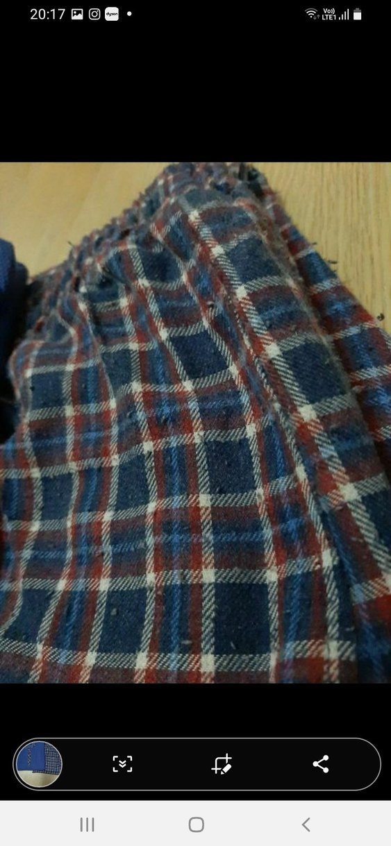 Erkek Mavi Düğmeli Uzun Kollu Pijama Takımı - Görsel 2