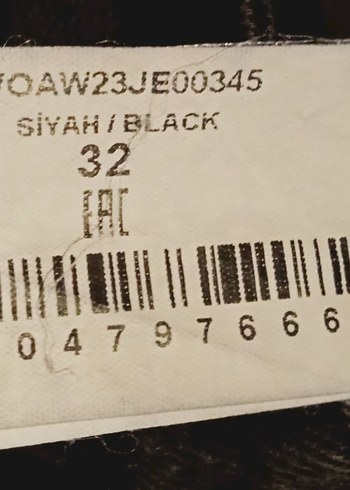 Diğer TWOAW yüksek bel palazzo kot bel 33 cm orijinal boy ve paça