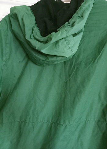 Yeşil Fermuarlı Erkek Yağmurluk - Görsel 5
